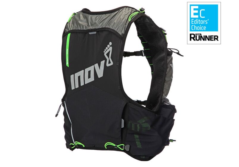 Inov-8 Race Ultra Pro 5 Mens Vest Black/Green Philippines 75390STXR